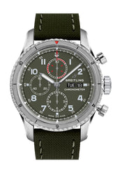 Breitling Aviator 8 Chronogragh 43 Curtis Warhawk A133161A1 L1X1 Watch